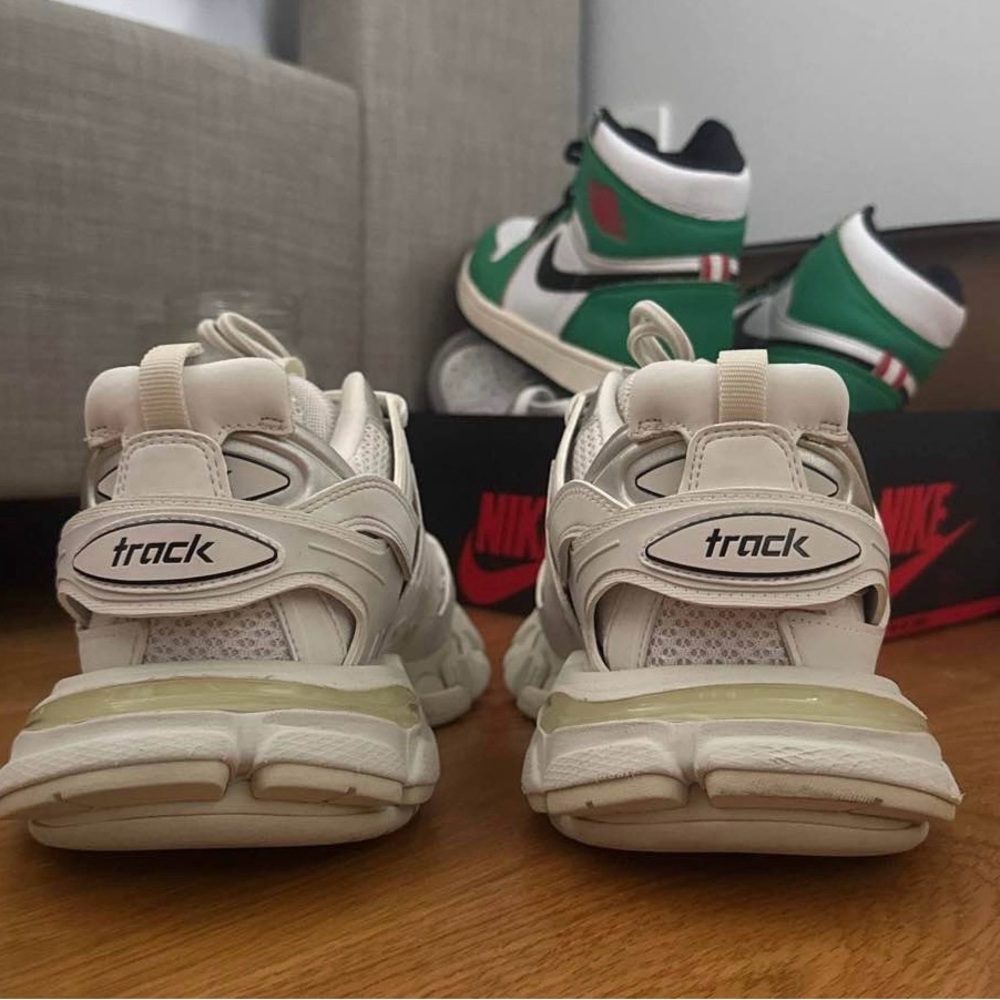 Balenciaga Track Sneaker "White" Worn once, Bought for $950 - Picture 3 of 6